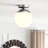 Meri Glass Semi Flush Mount-688906630-688906629-677067158