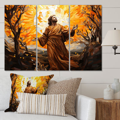 " Christianity Resurrection Morning Christs " 3 - Pieces