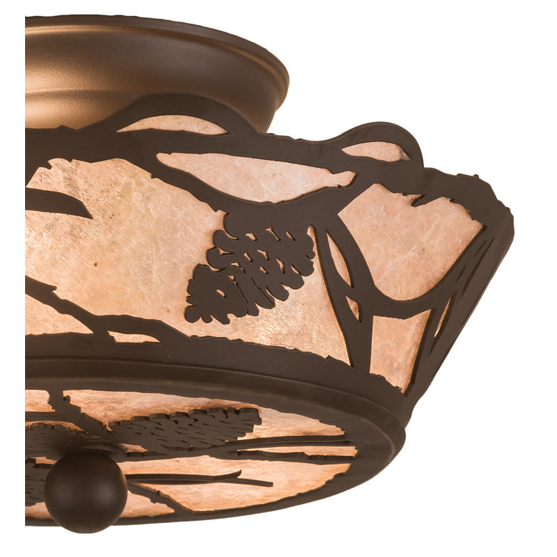 Dolby 2 - Light Semi Flush Mount