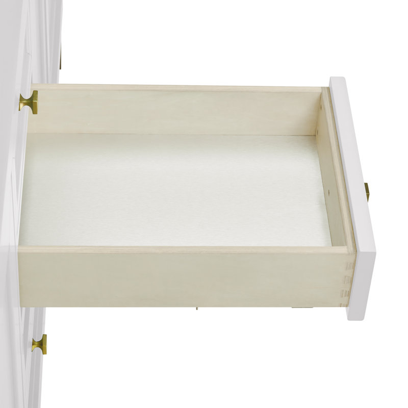 Chicago 72"W Double Vanity W/ Freepower Wireless Charger, Glossy White, Ethereal Noctis