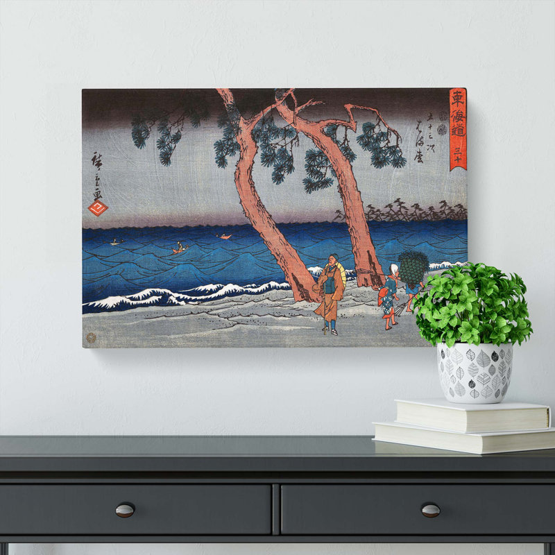 Hamamatsu by Utagawa Hiroshige - Wrapped Canvas, 50cm H x 76cm W x 3cm D
