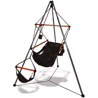 Chaise hamac en polyester avec support Bengal
