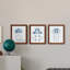 «Garden Structures I», ensemble de 3 reproductions d'art sur toile encadrées-411247736-411247737
