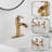 Single-Hole Single-handle Bathroom Faucet with Drain Assembly-71241766