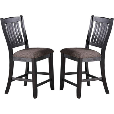Ensemble de 2 chaises hautes en bois Classic