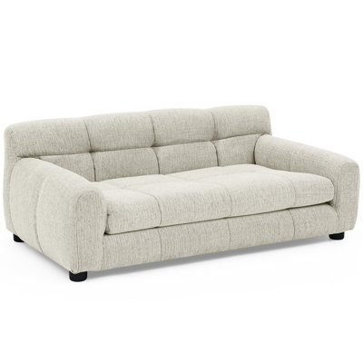 Modern Beige Pet For Medium & Large Canines - With Ergonomic Design Dogs Rectangular Comfortable