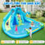 Parc aquatique gonflable avec glissade d'eau Bouh1