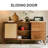 Bouziane Solid Wood Sideboard-1150276521