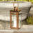 12'' High Metal Decorative Candle Lantern With Tempered Glass-1842639060