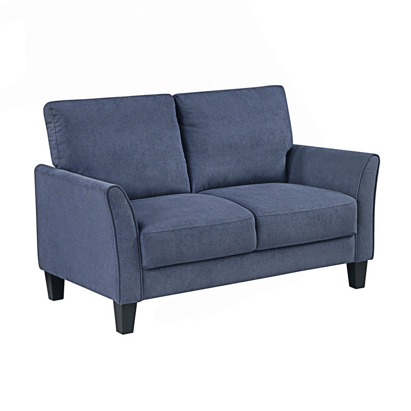 Causeuse 2 places Modern Modern, Bleu