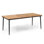17 tables de salle à manger d'extérieur 79 po pour 8 tables de patio en bois d'acacia avec trou pour parasol 1,9 po