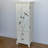 White Rectangular Solid + Manufactured Wood Jewelry Armoires