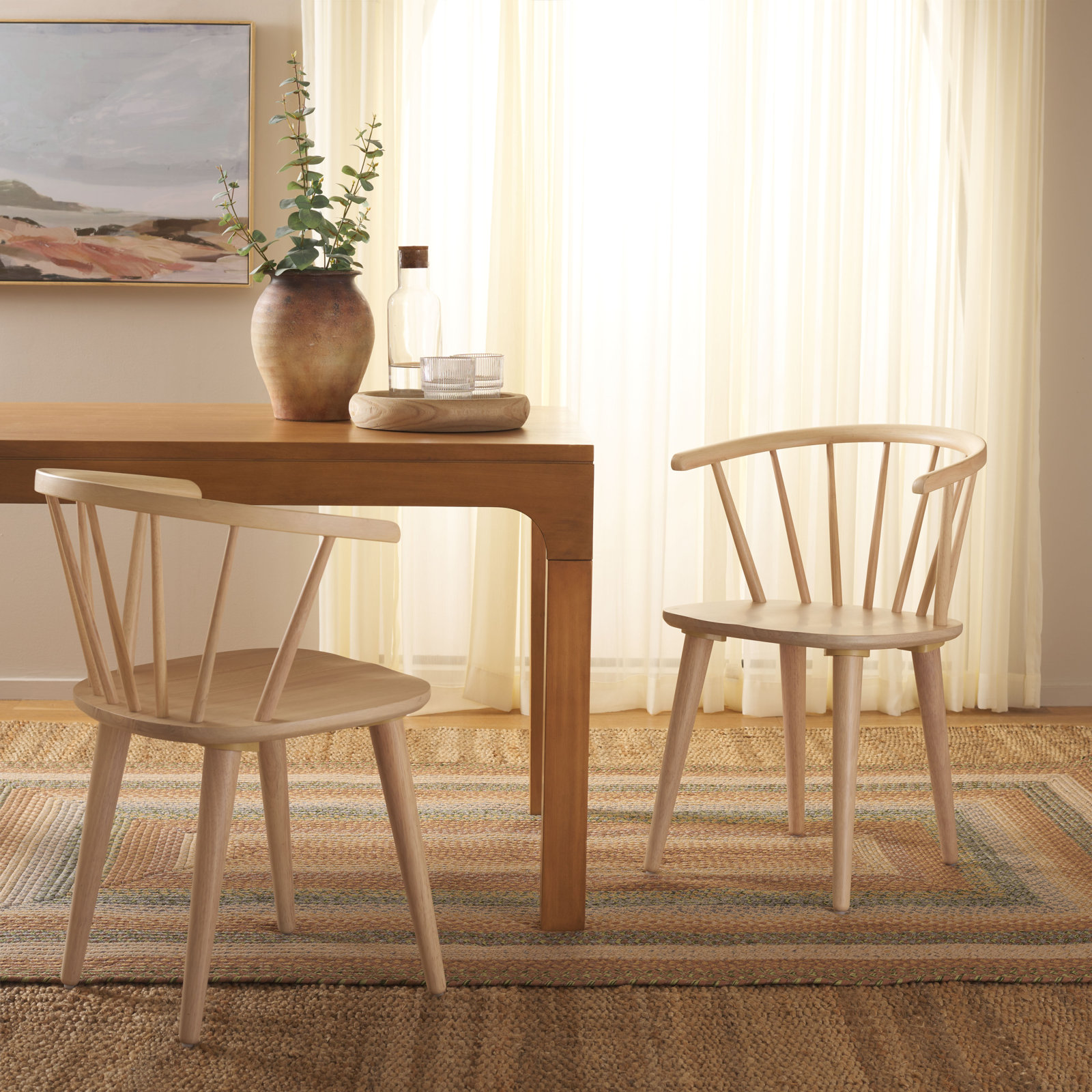 Sheffield Dining Chair, White Wash