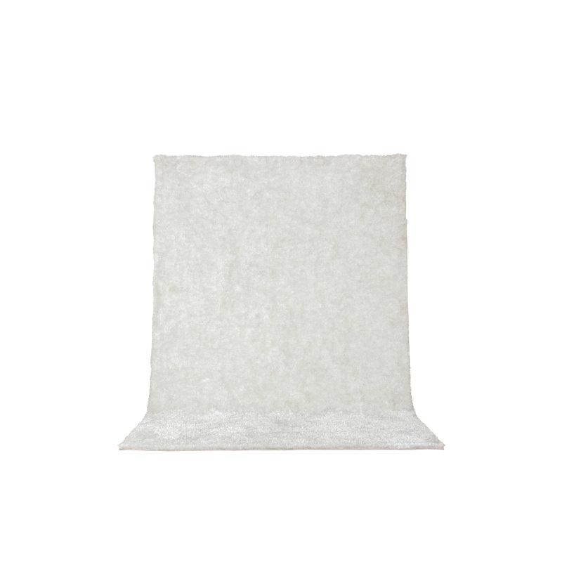 Dikomo Solid Colour Shag Area Rug, Rectangle 160 x 230cm