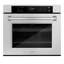 ZLINE 30 in. Autograph Wall Oven w/ Air Fry in Black Stainless Steel with Gold Handle-198249572-198249090