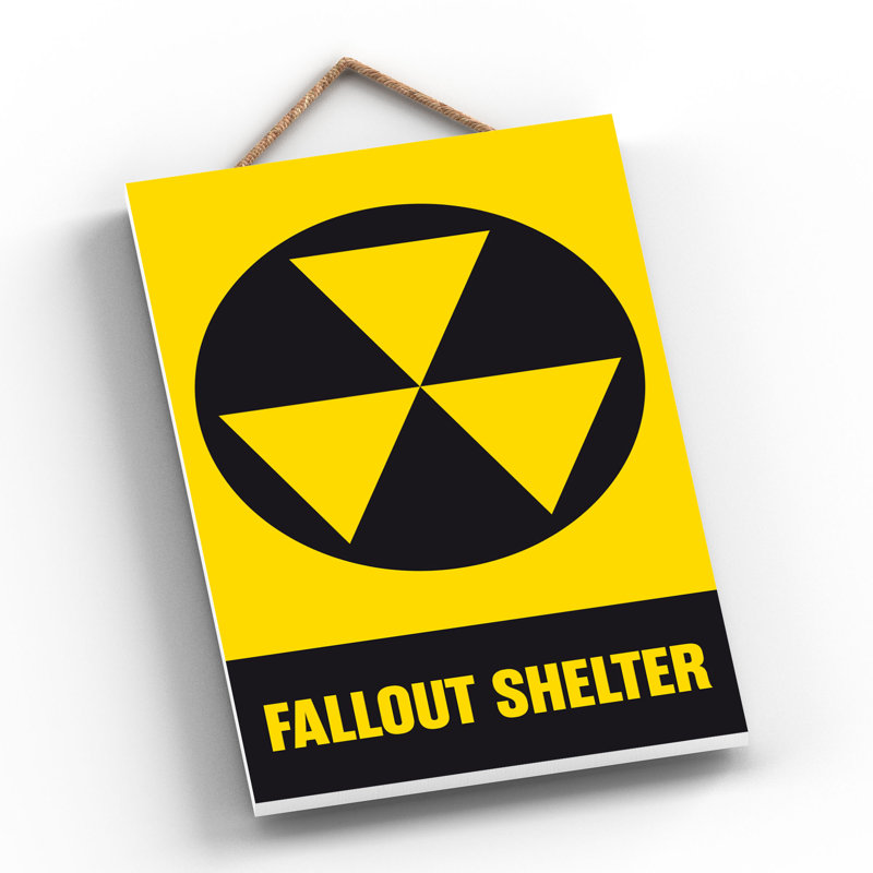 Fallout Shelter - Print on MDF