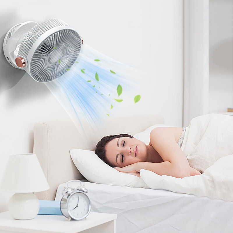 Ventilateur de bureau à pince de 8 pouces kbndieu