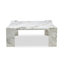 Tara Shaw Marble Square Cocktail Table