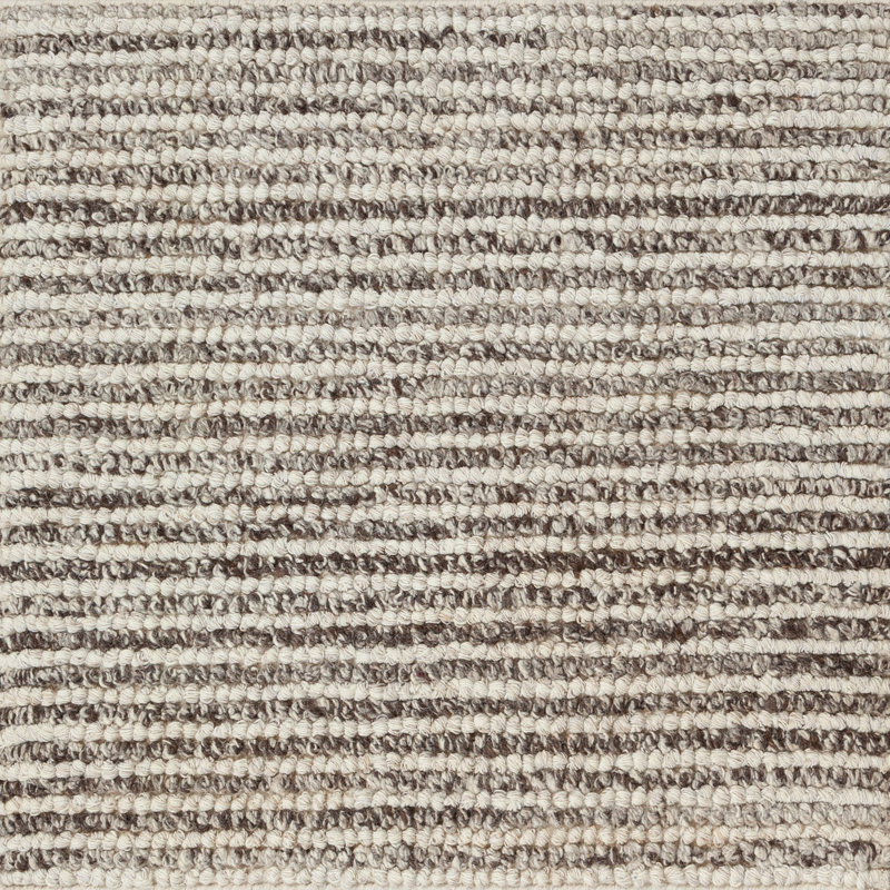 Textures Wool Striped Area Rug, Rectangle 6' x 9'
