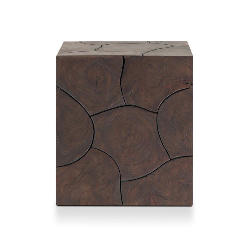 Outdoor Square Teak Side Table