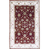 Intricately Floral Area Rug
