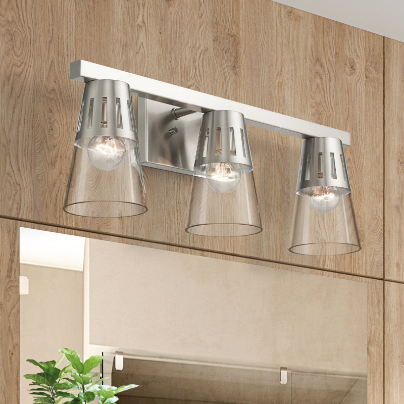 Dimmable Vanity Light, Brushed Nickel