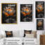Or blanc rétro élégant Lotus Photo II - art mural Lotus-106168799-106168796