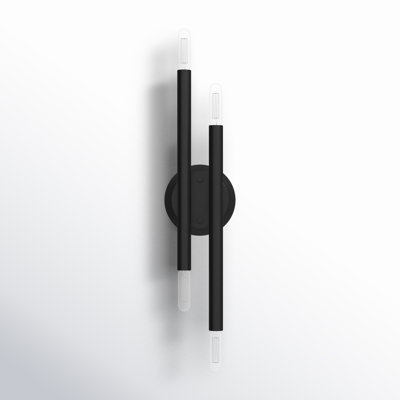 Asherah Steel Candle Wall Light
