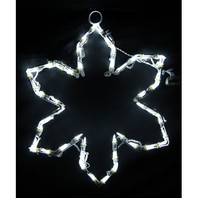 Petit présentoir lumineux de Noël suspendu