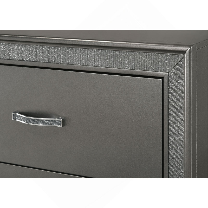 Commode de chevet contemporaine 1Pc