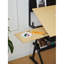 Table de dessin et table de dessin inclinable à hauteur ajustable Hf avec panneau perforé en métal avec tabouret