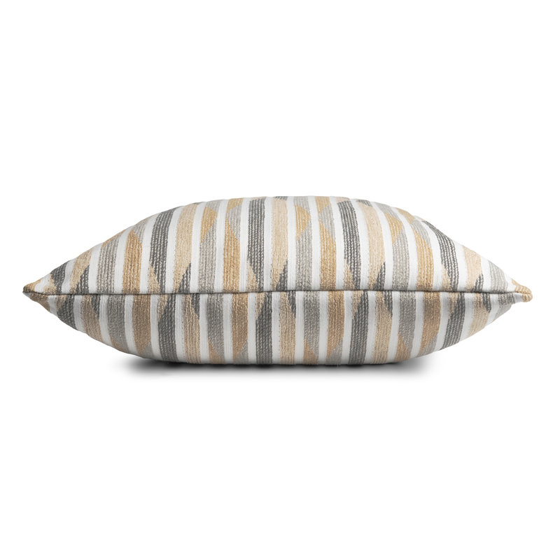 Elements Square Indoor/Outdoor Pillow Cover & Insert, Sand, Square 18"