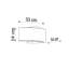 Petrone Flush Mounted Sconce
