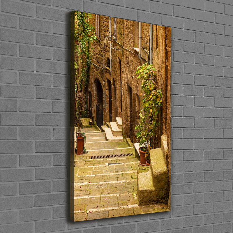 Italian Streets - Wrapped Canvas Print