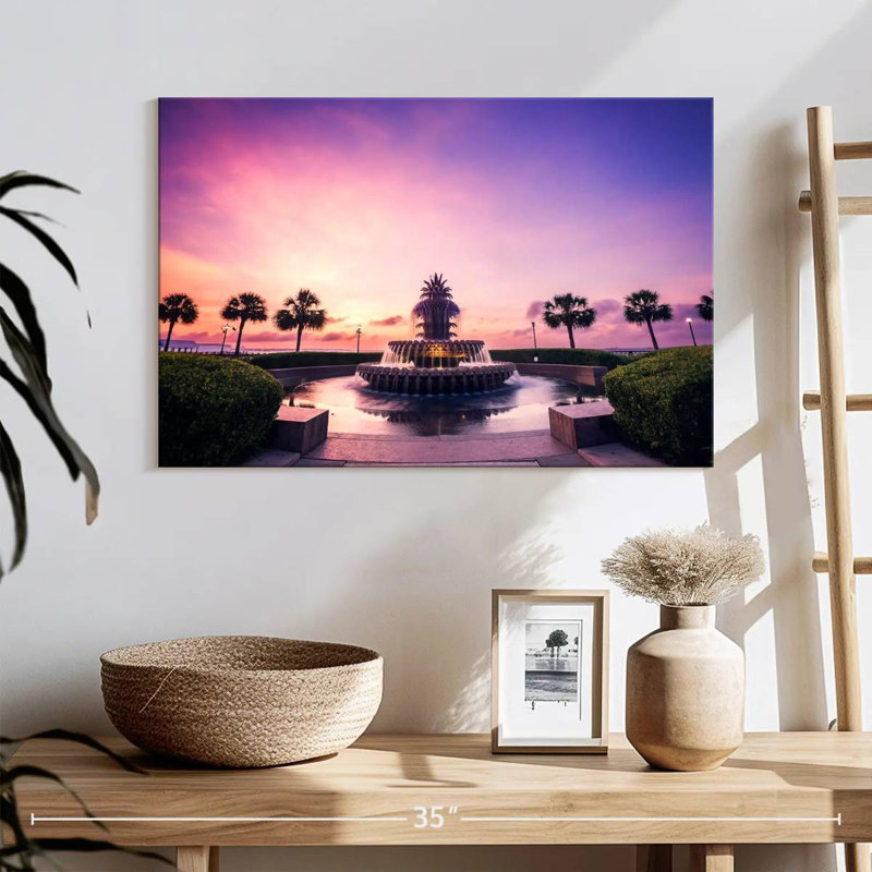 Lilie Novel Pineapple Fountain, 16" H x 24" W
