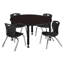 Ensemble de table de salle à manger et de chaises 12 po Kee-73411890-93832782-93832805