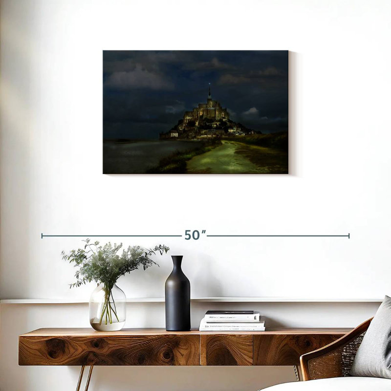 Adella Normandy Ancient Castle, 20" H x 30" W