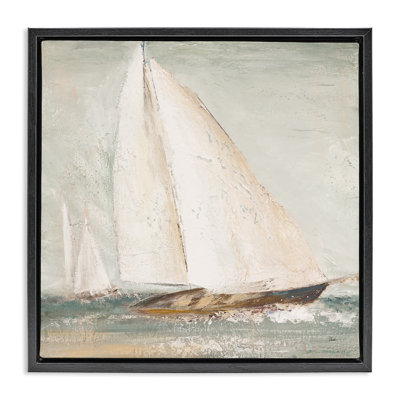 Art mural rétro sur toile flottante encadrée par Patricia Pinto
