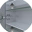 24 po L x H 30 H Armoire à pharmacie en aluminium à fixation en surface avec miroir, DEL, horloge, plateau à détection automatique haute définition, armoire à tablettes réglables, bandes à densité de DEL, charnières silencieuses,
