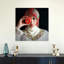 Portrait contemporain de la beauté de la pomme rouge-982215899