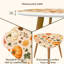 Ensemble de 2 tables basses gigognes Triangle