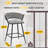 Upholstered Counter & Bar Stool With Curved Weaving Design (Set Of 4)-1570385082-1570385083-1550991680