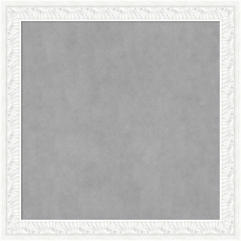 Tableau magnétique encadré blanc Bethany - Tableau magnétique, tableau d'organisation, H 14 po x l 14 po