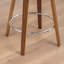 Tabourets de bar à double couche rembourrés de velours 27,95 po Zareon-1244625744