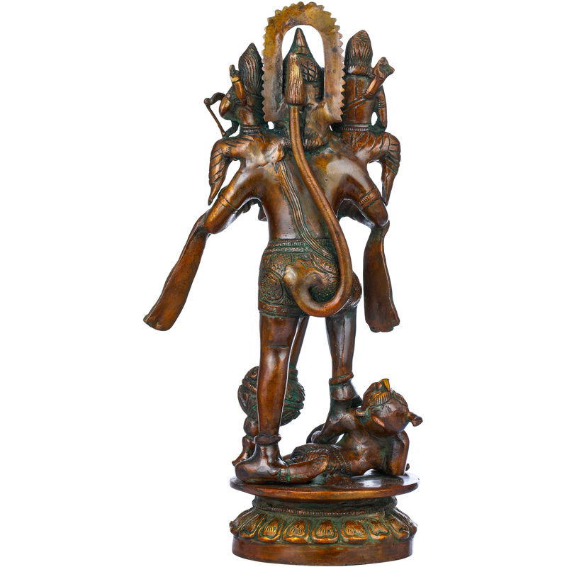 Hanumanji sauve Rama Lakshman de Mahiravan, Double Chola