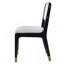 Ensemble de 2 chaises de salle à manger de style campagnard moderne avec siège rembourré et dossier en rotin pour une assise confortable dans la salle à manger et plus encore