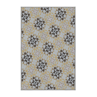 Tapis décoratif grise Schmit