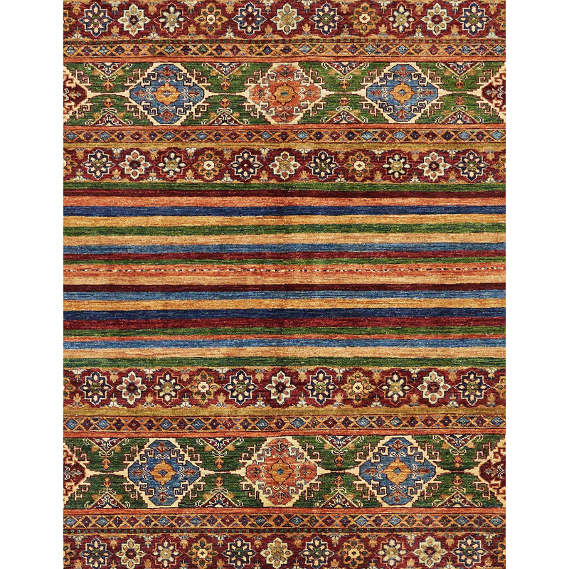 12 - Tapis abstrait 595, Rectangle 5 pi x 7 pi