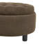25Inch Round Storage Ottoman with Tray-1016366137