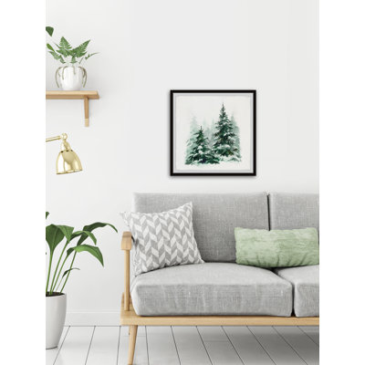Into the Winter Woods 1 Piece Single Picture Frame Painting